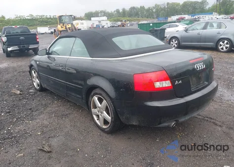 2004 Audi A4 1.8T from USA, damaged, VIN WAUAC48H04K008104